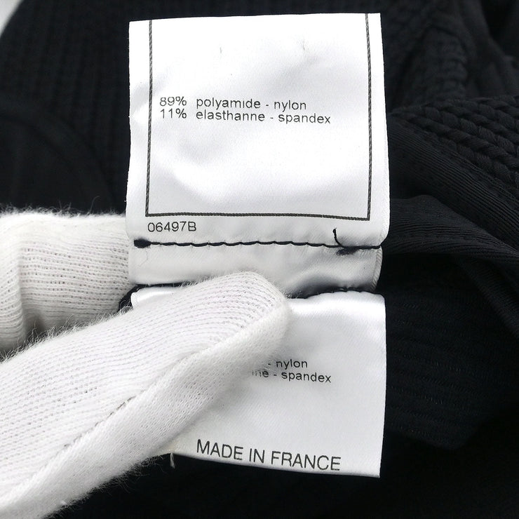 Chanel Swimwear Swimsuit Black 98C #38 196289