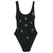 Chanel Swimwear Swimsuit Black 01C #38 196291