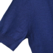 Miu Miu Sweater Short Sleeve Top Navy AMA2 2018 1193 #42 196293