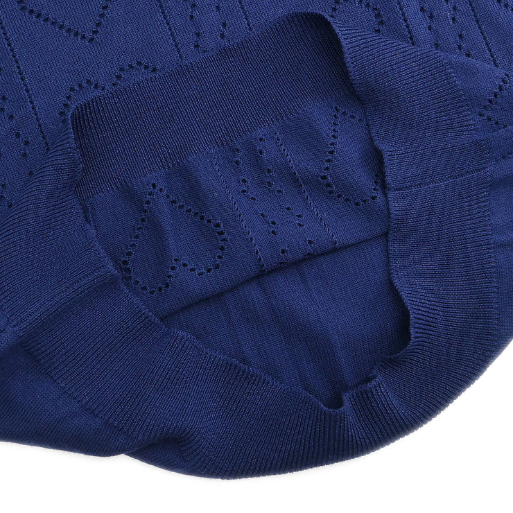 Miu Miu Sweater Short Sleeve Top Navy AMA2 2018 1193 #42 196293