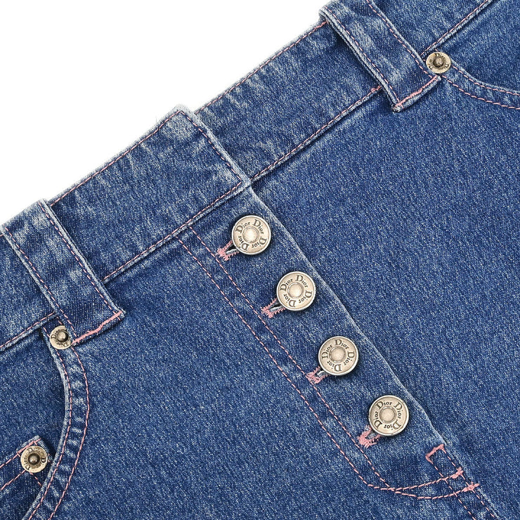 Christian Dior Denim Skirt Blue 3P12033501 #38 196294