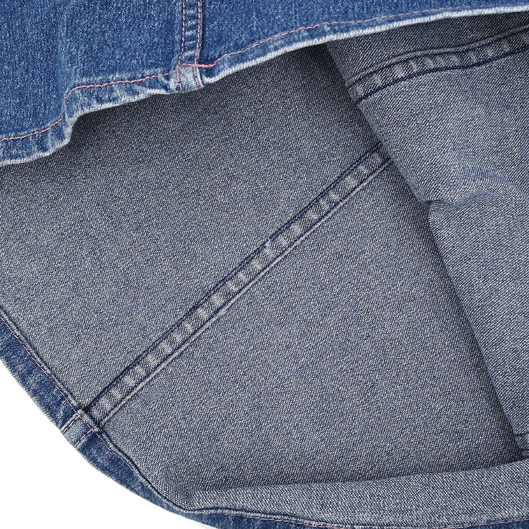 Christian Dior Denim Skirt Blue 3P12033501 #38 196294