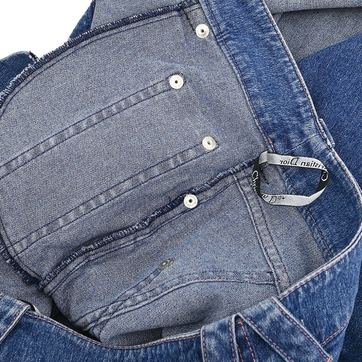 Christian Dior Denim Skirt Blue 3P12033501 #38 196294