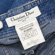 Christian Dior Denim Skirt Blue 3P12033501 #38 196294