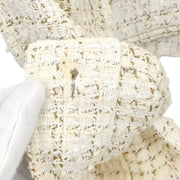 Chanel Single Breasted Jacket White 01P #42 196295
