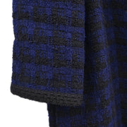 Chanel Single Breasted Jacket Navy 25973 #38 196297