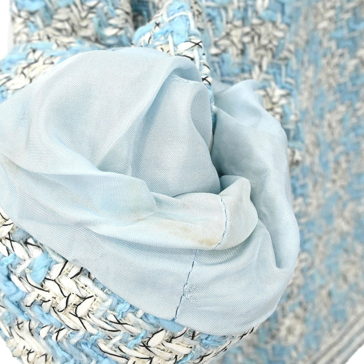 Chanel Single Breasted Jacket Light Blue 93P #42 196300