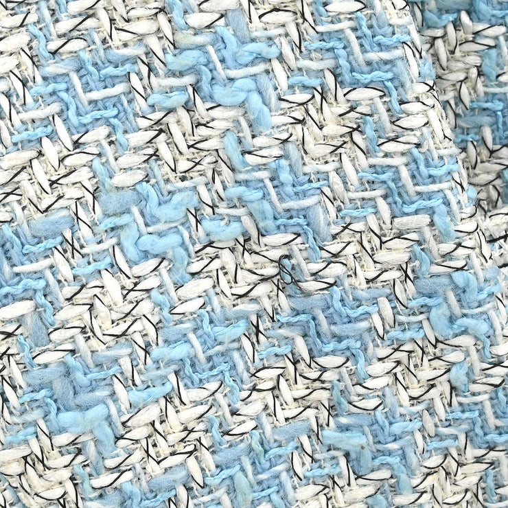 Chanel Single Breasted Jacket Light Blue 93P #42 196300