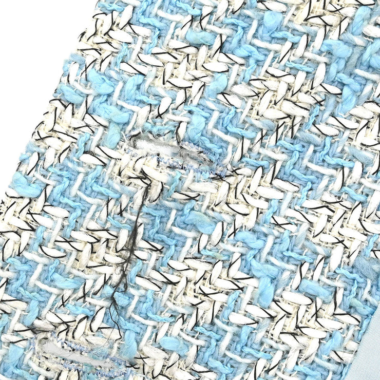 Chanel Single Breasted Jacket Light Blue 93P #42 196300