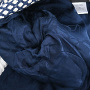 Chanel Single Breasted Jacket Navy 08P #38 196301
