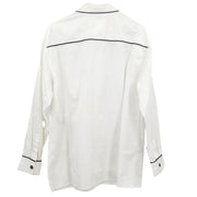 Chanel Shirt Blouse White 03928 #42 196303