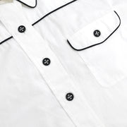 Chanel Shirt Blouse White 03928 #42 196303