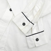 Chanel Shirt Blouse White 03928 #42 196303
