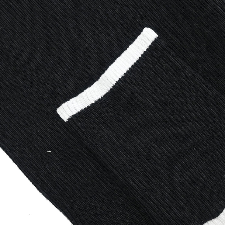 Chanel Short Sleeve Top Black 95P #36 196305
