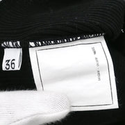 Chanel Short Sleeve Top Black 95P #36 196305