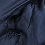 Chanel Collarless Jacket Navy 96P #38 196307