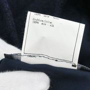 Chanel Collarless Jacket Navy 96P #38 196307