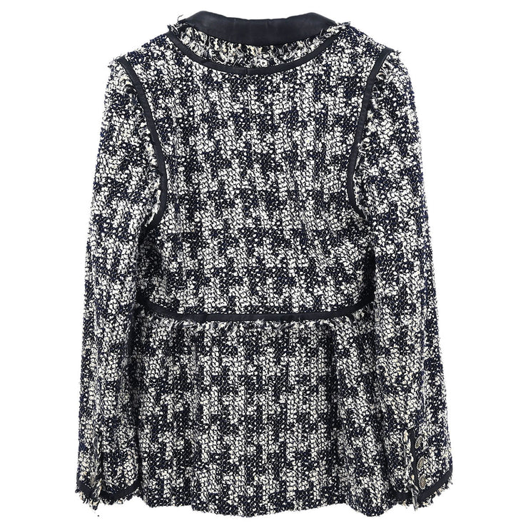 Chanel Ensemble Jacket Vest Black 05A #40 196309