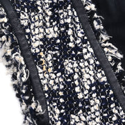 Chanel Ensemble Jacket Vest Black 05A #40 196309