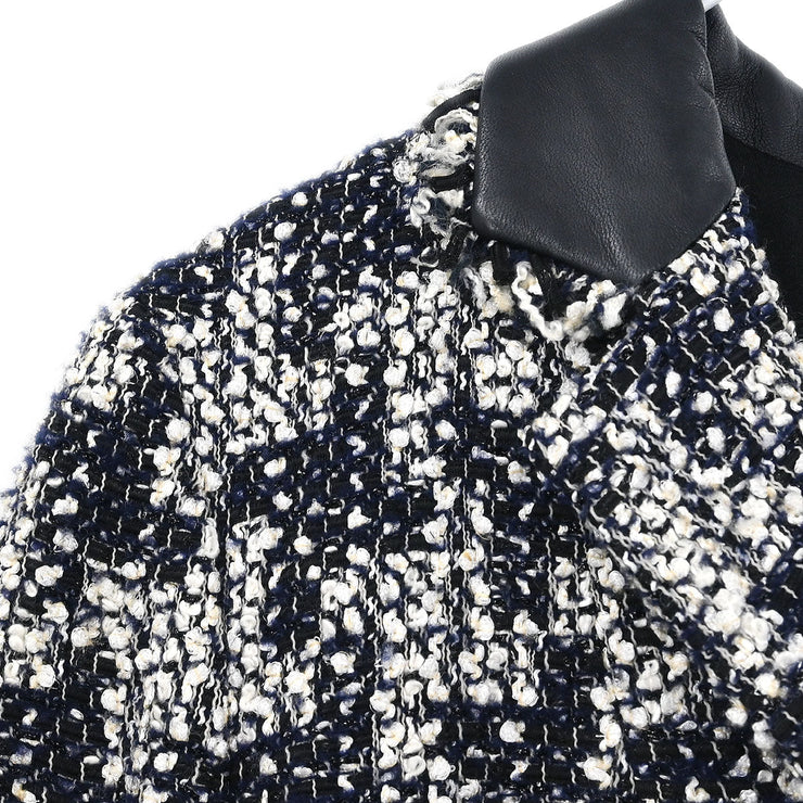 Chanel Ensemble Jacket Vest Black 05A #40 196309