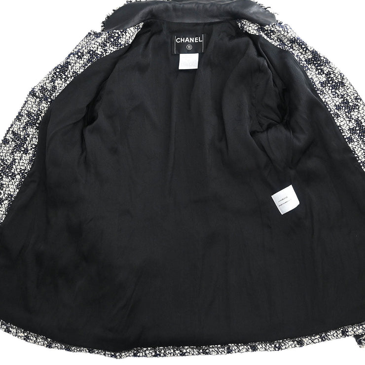 Chanel Ensemble Jacket Vest Black 05A #40 196309