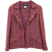 Chanel Jacket Pink 98A #38 196310