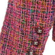 Chanel Jacket Pink 98A #38 196310