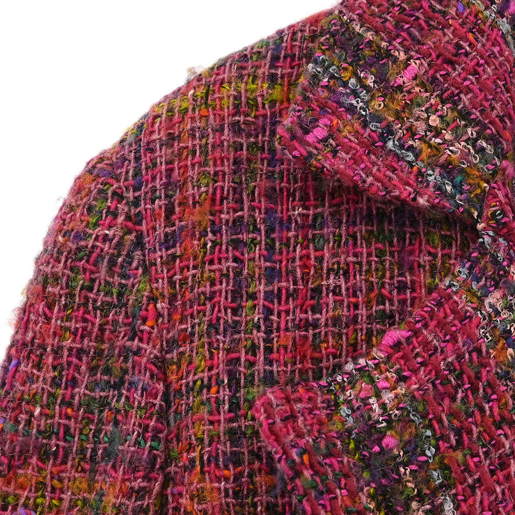 Chanel Jacket Pink 98A #38 196310