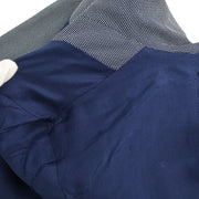 Chanel Single Breasted Jacket Navy CR94 #38 196312