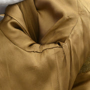 Chanel Single Breasted Jacket Brown 96A #40 196315