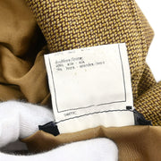 Chanel Single Breasted Jacket Brown 96A #40 196315