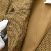Chanel Single Breasted Jacket Brown 96A #40 196315