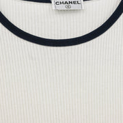 Chanel Short Sleeve Top White #42 196316