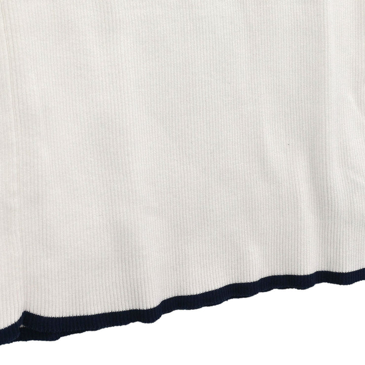 Chanel Short Sleeve Top White #42 196316