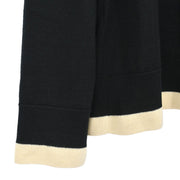 Chanel Cardigan Black 07C #38 196321