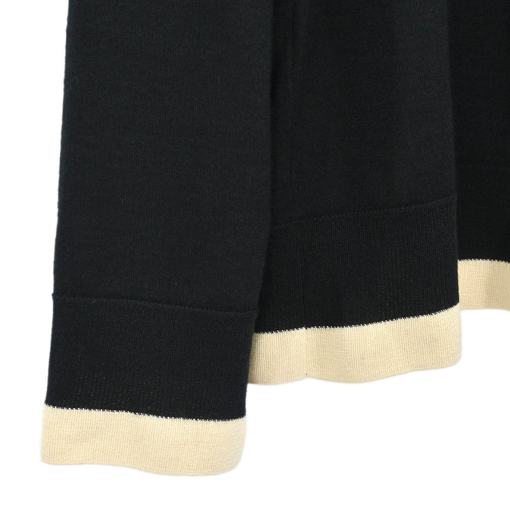 Chanel Cardigan Black 07C #38 196321