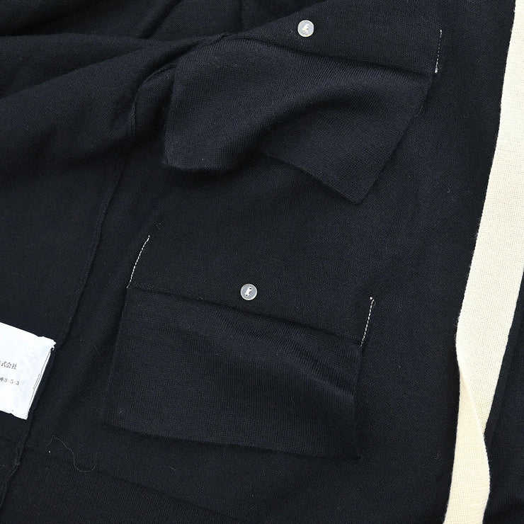 Chanel Cardigan Black 07C #38 196321