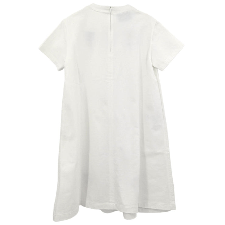 Prada Short Sleeve Dress White APD1 2019 2910 #40 196324