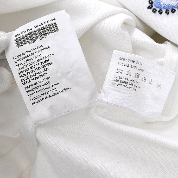 Prada Short Sleeve Dress White APD1 2019 2910 #40 196324