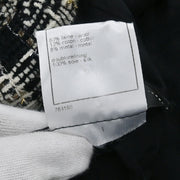 Chanel Single Breasted Jacket Black 08A #38 196326