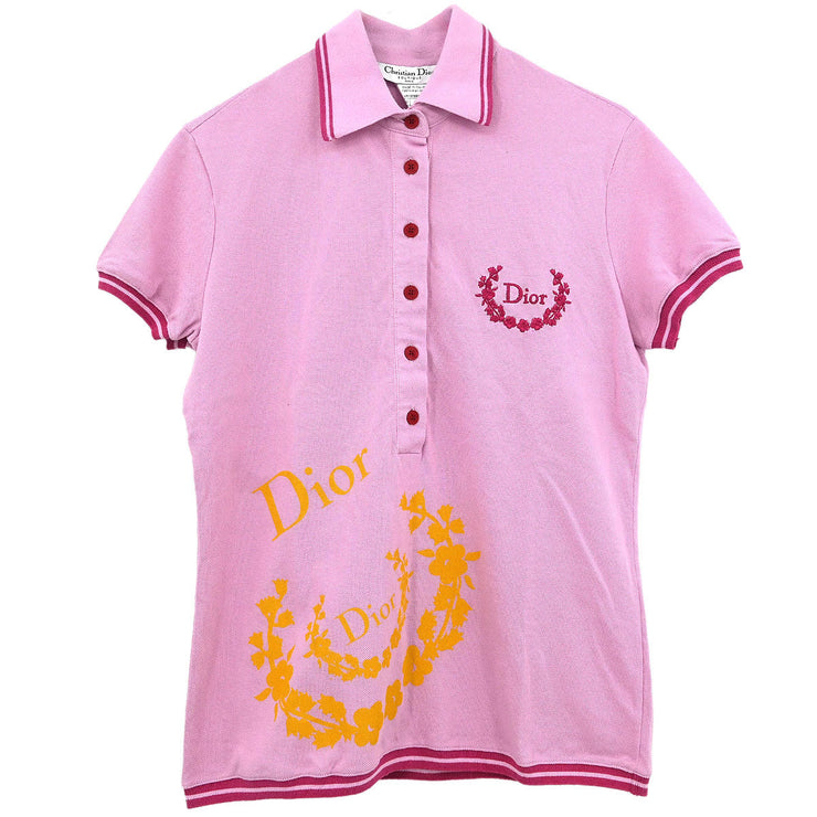 Christian Dior Short Sleeve Top Pink 4A16155900 #44 196330