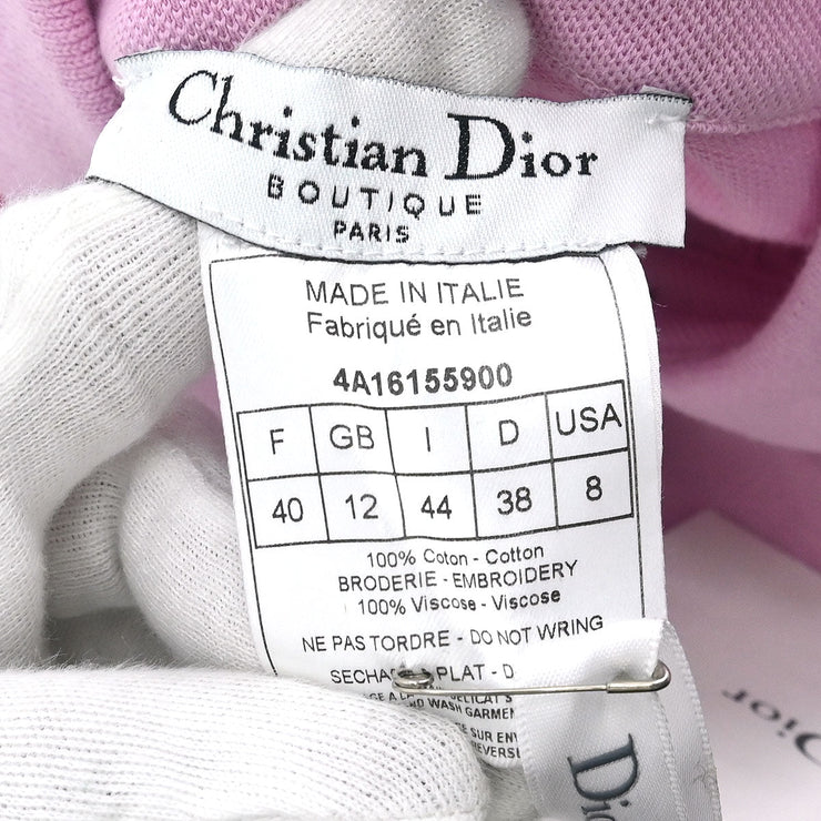 Christian Dior Short Sleeve Top Pink 4A16155900 #44 196330