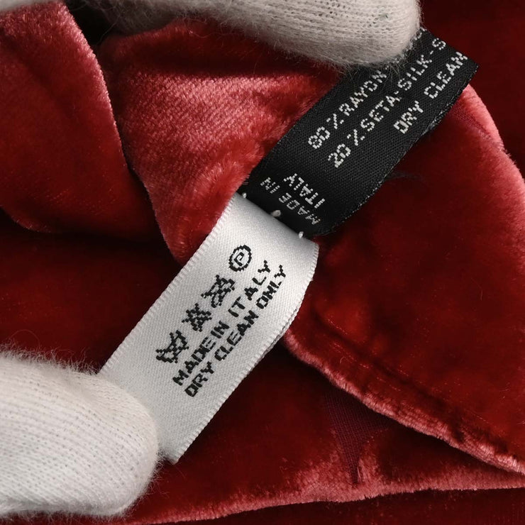 Christian Dior Bordeaux Scarf Stole Small Good 196331