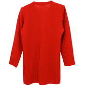 Yves Saint Laurent Cardigan Red SDT7A123 #M 196332