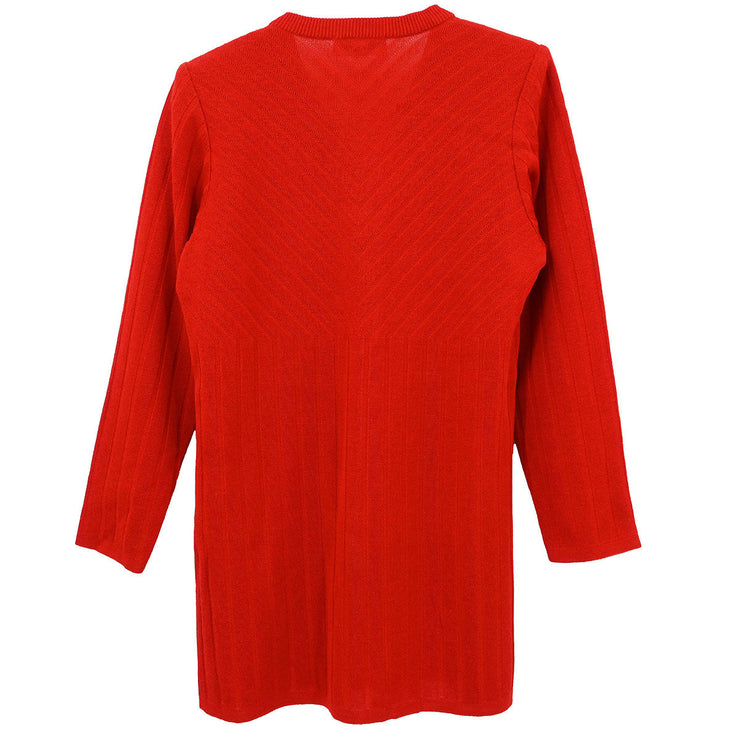 Yves Saint Laurent Cardigan Red SDT7A123 #M 196332