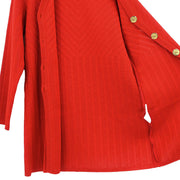 Yves Saint Laurent Cardigan Red SDT7A123 #M 196332