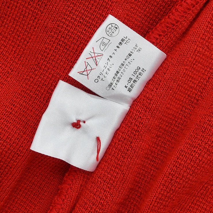 Yves Saint Laurent Cardigan Red SDT7A123 #M 196332