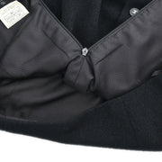 Chanel Setup Suit Jacket Skirt Black 96P #38 196333