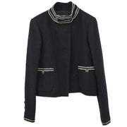 Chanel Jacket Black P47442V18196 #34 196335