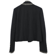 Chanel Jacket Black P47442V18196 #34 196335